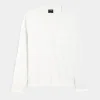 Jersey Long Sleeve T-Shirt in White Todd Snyder