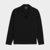 Todd Snyder Knitted Polo Shirt Luxe in Black