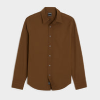 Todd Snyder Point Collar Shirt In Brown