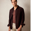 Todd Snyder Point Collar Shirt In Dark Brown