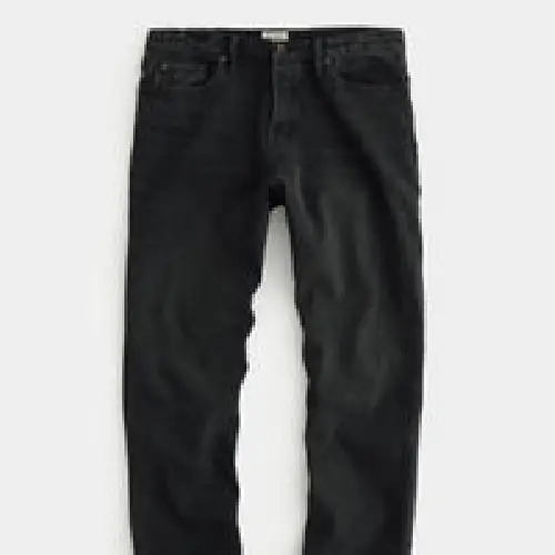 Todd snyder Relaxed Selvedge Jean in Black Wash