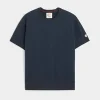 Champion Short Sleeve Sweatshirt in Original Navy todd