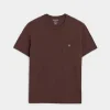 Made in Todd snyder Homespun Slub Pocket T-Shirt in Cordovan