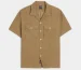 Todd Snyder Panama Shirt In Vintage Brown for mens