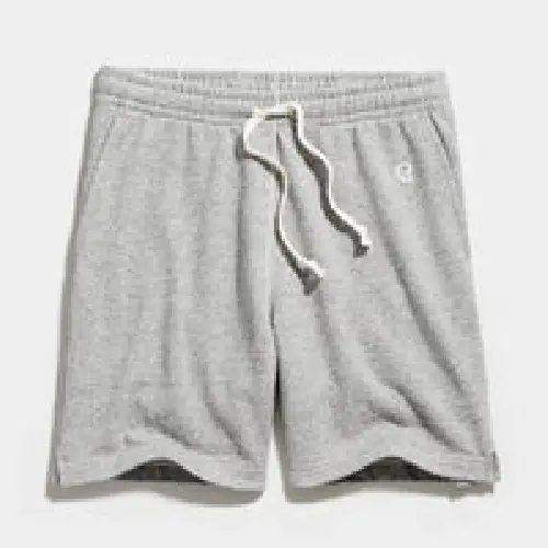 Todd Warm Up Short in Grey color for linen shorts mens