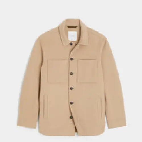 Todd snyder Cashmere Shirt Jacket in Camel color