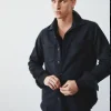 Todd snyder Cashmere Shirt Jacket in Navy color