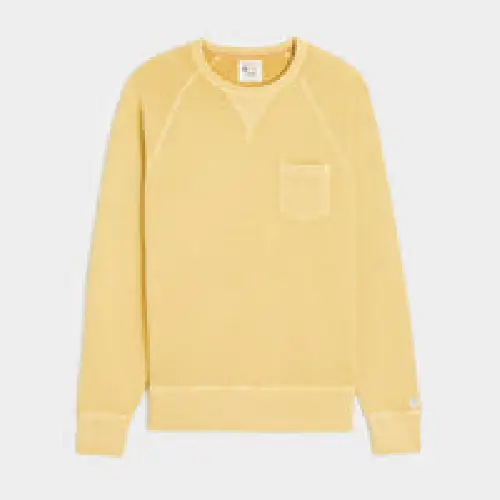 Todd snyder Champion Pocket Sweat shirt in Yellow