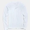 Todd snyder Long Sleeve Premium Jersey Henley in White