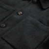 Todd snyder shirt jacket men for Italian Cashmere in Charcoal