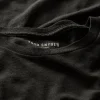 todd snyder Premium Jersey Long Sleeve T-Shirt in Black color